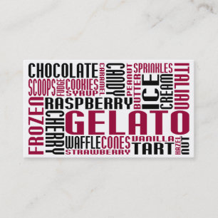 Tarjeta De Fidelización gelato (chit chat)