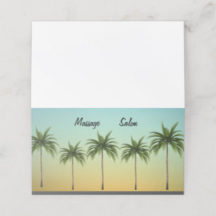 Tarjeta De Fidelización Golden Hour Island Spa Boutique Profesional