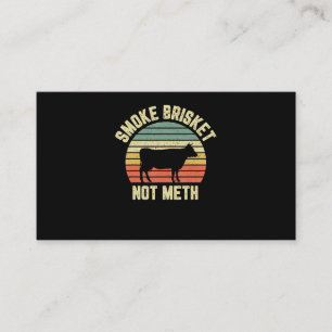 Tarjeta De Fidelización Gracioso Bbq Smoke Brisket No Novedad Grilling