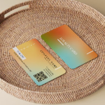 Gradiente holográfico estético Código Qr moderno