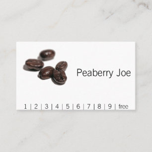 Tarjeta De Fidelización Granos de café