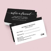 Guión elegante simple referirse a un amigo blanco