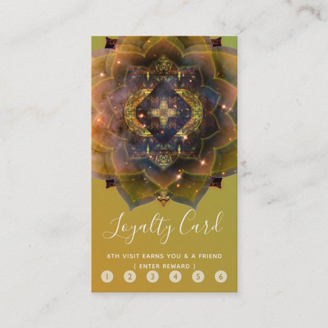 Tarjeta De Fidelización Gypsy Soul Mandala (Anverso)