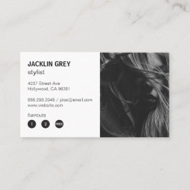 Tarjeta De Fidelización Hairstylista | Moderno