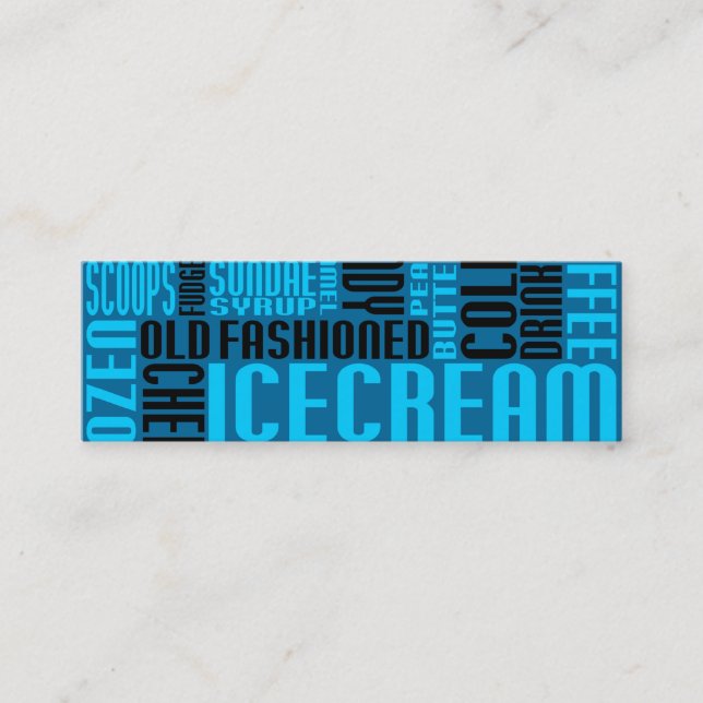 Tarjeta De Fidelización helado (pequeña charla) (Anverso)