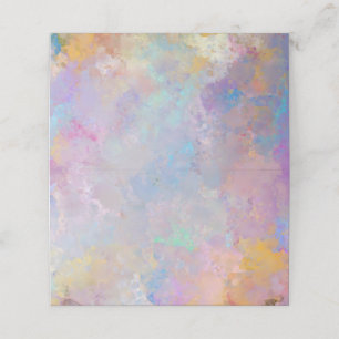 Tarjeta De Fidelización Hermoso fondo abstracto de salpicadura acuarela