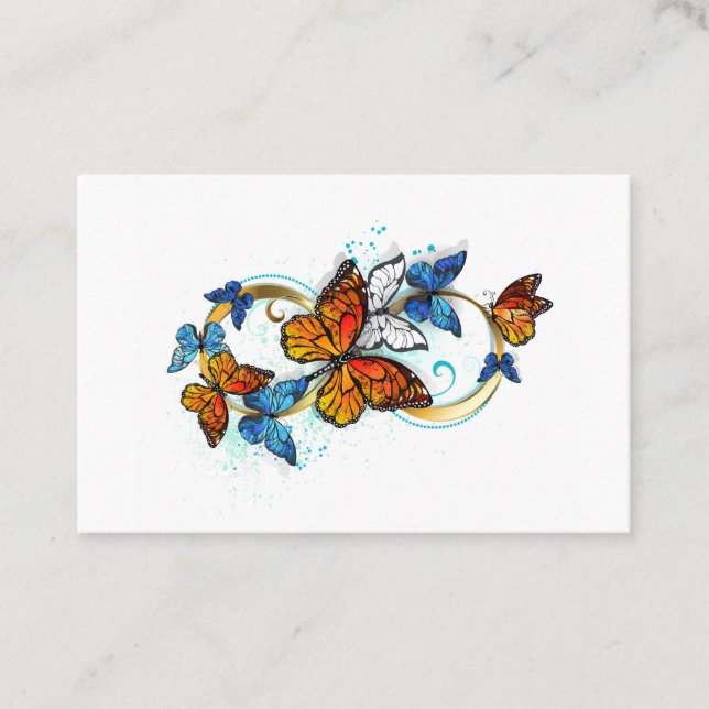 Tarjeta De Fidelización Infinity of Monarch Butterflies (Anverso)