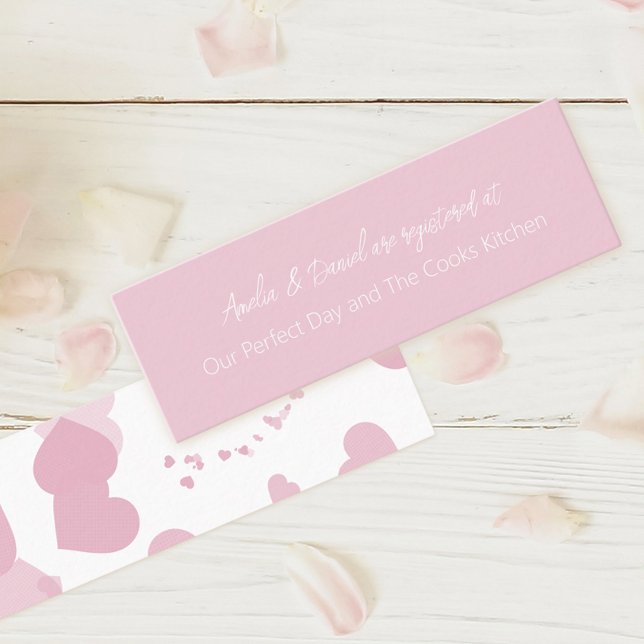 Tarjeta De Fidelización Inscripción en Registro de Novias de Pink Love Hea (Subido por el creador)