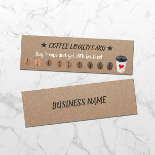 Tarjeta De Fidelización Kraft Coffee Loyalty Punch