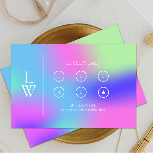 Tarjeta De Fidelización La recompensa de los artistas de maquillaje profes