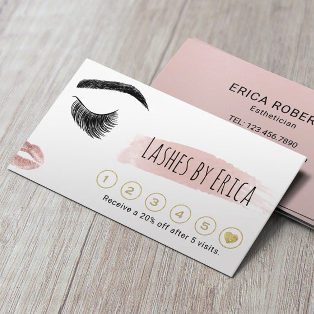 Tarjeta De Fidelización Lazas Artista de maquillaje de cuerdas de fila Rub (Subido por el creador)