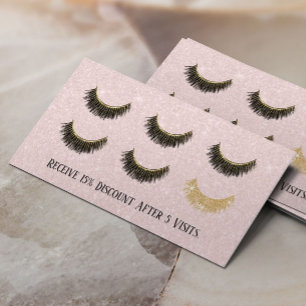 Tarjeta de fidelización Lazas de maquillaje arti