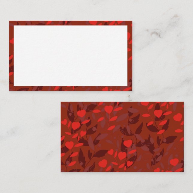 Tarjeta De Fidelización leaf (Anverso / Reverso)