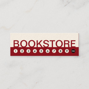 Tarjeta De Fidelización lealtad al cliente de bold BOOKSTORE