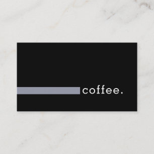 Tarjeta De Fidelización Lealtad Café Punch Manatee moderno