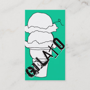Tarjeta De Fidelización lealtad de gelato garbble