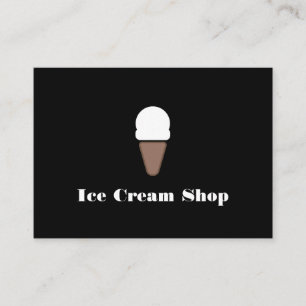 Tarjeta De Fidelización Lealtad de iconos de helados