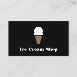 Tarjeta De Fidelización Lealtad de iconos de helados