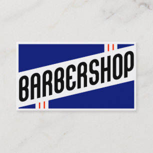 Tarjeta De Fidelización lealtad retra del cliente de la barbería