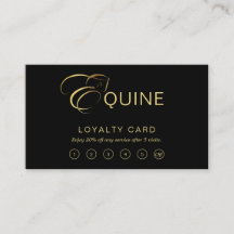 Letra monograma E Caballo en color oro