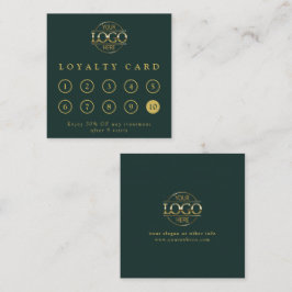 Tarjeta De Fidelización Logotipo Empresarial Personalizado Profesional Sim