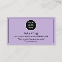 Logotipo púrpura Gracias Business Reward Punch