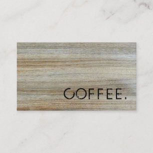 Tarjeta De Fidelización Loyalty Coffee Punch Madera #4