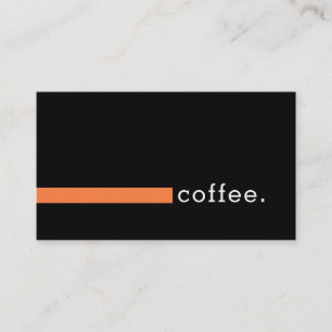 Tarjeta De Fidelización Loyalty Coffee Punch Modern Mango Tango