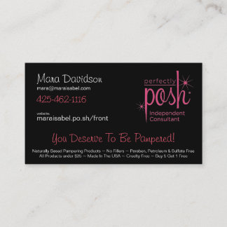 Tarjeta De Fidelización Mara - 1 elegante