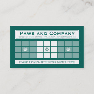 Tarjeta De Fidelización MASCOTA QUE SIENTA programa de la lealtad 3dots