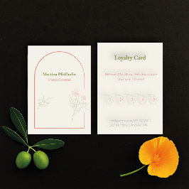 Tarjeta De Fidelización Mediterranean & Elegant