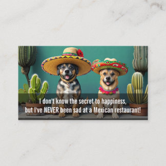 Tarjeta De Fidelización meme de sombreros perros
