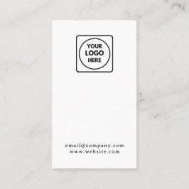 Tarjeta De Fidelización Modern Minimalist Logo | Business Loyalty Design