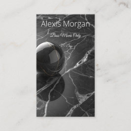 Tarjeta De Fidelización Modern Minimalist Pink-Purple Border Template