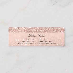 Tarjeta De Fidelización Oro subió corazón de la belleza del maquillaje d
