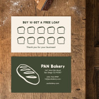 Panadería de pan de masa madre RECOMPENSAS Dibujad