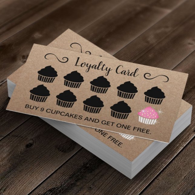 Tarjeta De Fidelización Pasteles pastelería Panadería Lealtad Recompensa K (Subido por el creador)