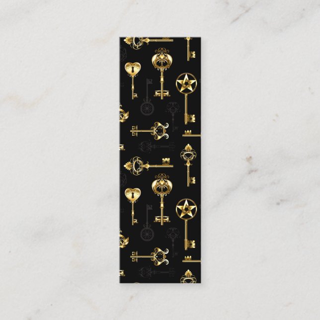 Tarjeta De Fidelización Patrón sin inconvenientes con las teclas de oro (Anverso)