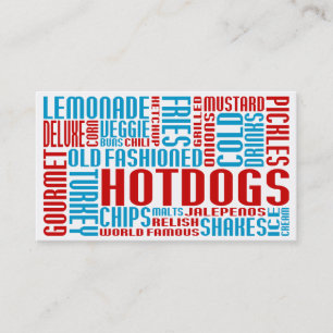 Tarjeta De Fidelización perritos calientes americanos (chitChat)