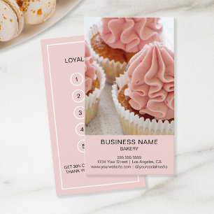 Tarjeta De Fidelización Personalizado Panadería pastelería