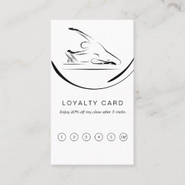 Tarjeta De Fidelización Pilates Mermaid en el reformador