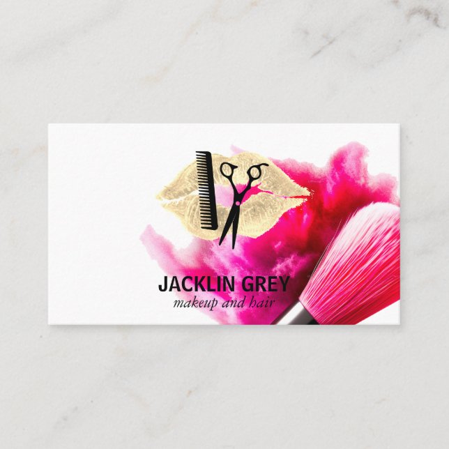 Tarjeta De Fidelización Pincel de maquillaje | Belleza