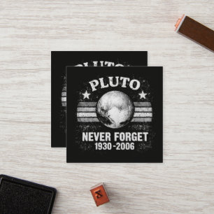 Tarjeta De Fidelización Plutón Nunca Olvides