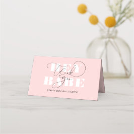 Tarjeta De Fidelización Prestige Brand Look Elegant Business Gracias