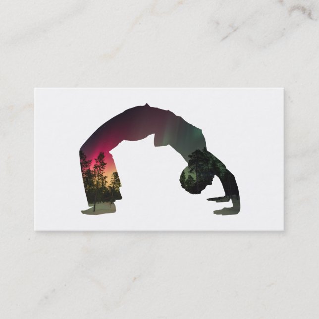 Tarjeta De Fidelización programa de fidelidad a la doble exposición al fit (Anverso)