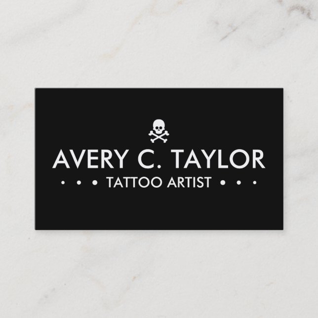 Tarjeta De Fidelización Programa de la lealtad del CRÁNEO 3dots (Anverso)