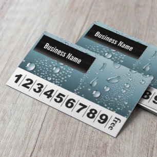 Tarjeta De Fidelización Puntuación automática de lealtad de lavado de coch