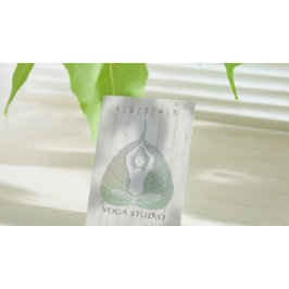 Tarjeta De Fidelización Puntuación de lealtad Bodhi Leaf de estudio de YOG