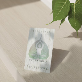 Tarjeta De Fidelización Puntuación de lealtad Bodhi Leaf de estudio de YOG