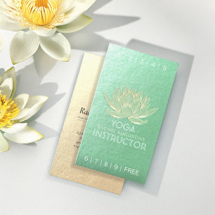 Tarjeta De Fidelización Puntuación de lealtad del instructor de meditación